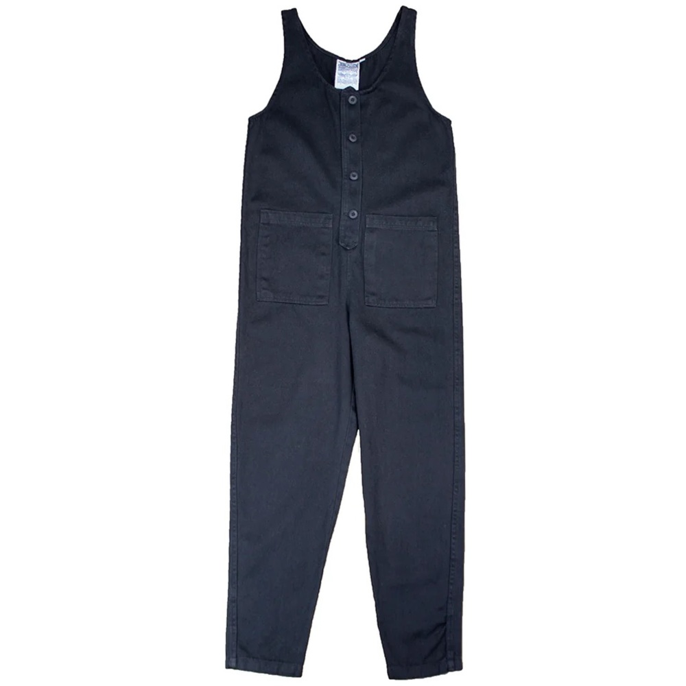 Jungmaven Button Front Jumper - Washed Black XS - Picture 2 of 4